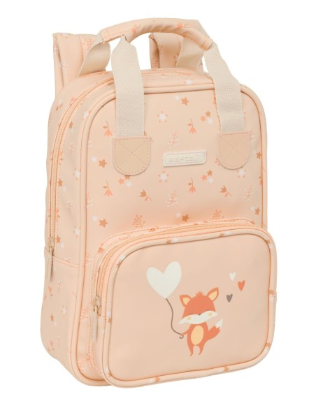 MOCHILA INFANTIL CON ASAS SAFTA PREESCOLAR "FLORES" Mochi...