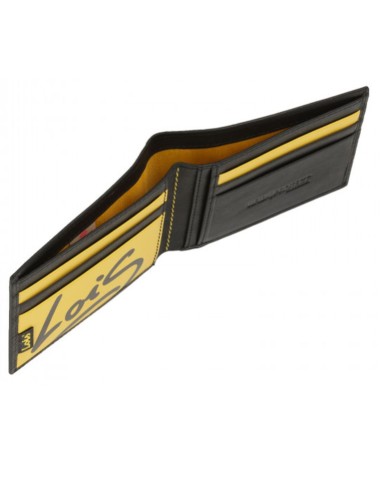 Cartera Billetero Hombre Temple Lois Negro