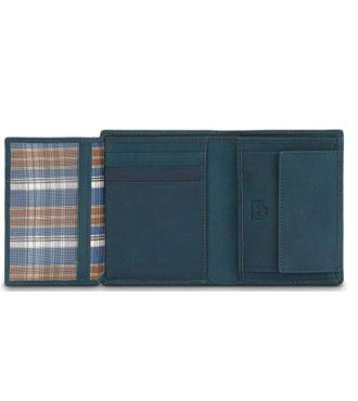 Cartera Billetero Hombre Vintage Skpat Azul 2