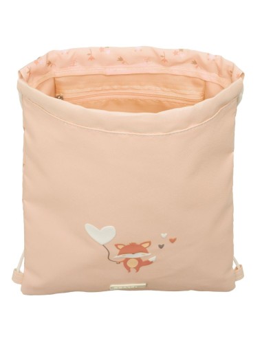 SACO PLANO JUNIOR SAFTA PREESCOLAR "FLORES" Mochilas Saco...