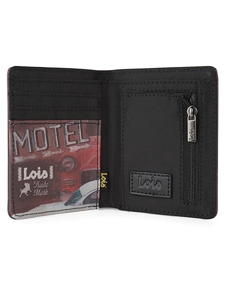 Cartera De Hombre Lois Rundle En Lona