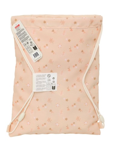 SACO PLANO JUNIOR SAFTA PREESCOLAR "FLORES" Mochilas Saco...
