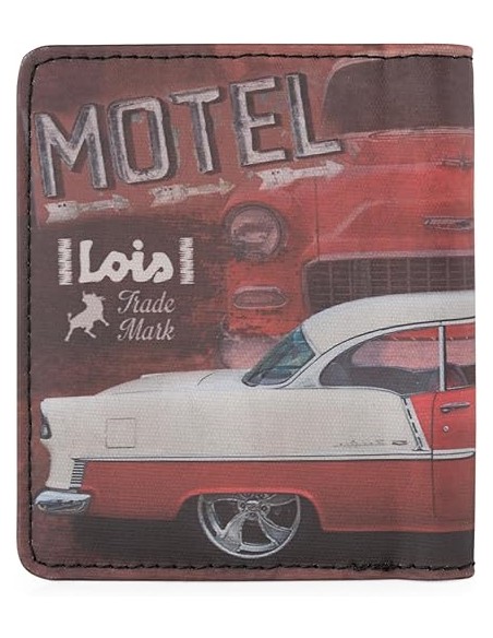 Cartera De Hombre Lois Rundle En Lona