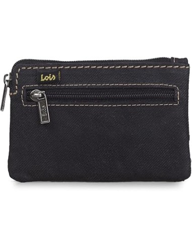 Monedero Caballero Lois Illinois Negro