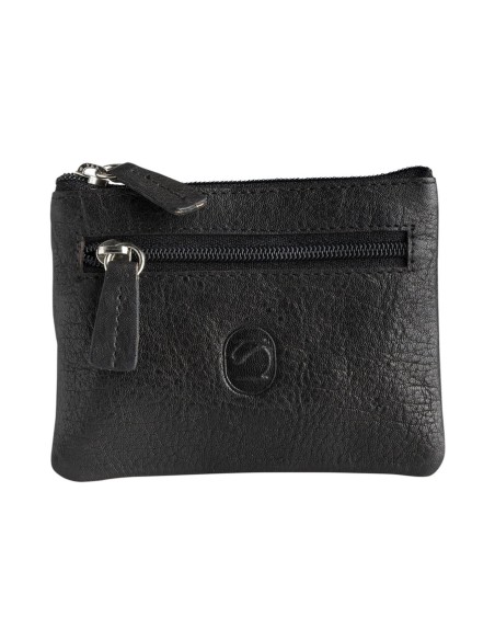 Monedero Colección Billeteros Piel Wash Negro Monedero Colección Billeteros Piel Wash Negro