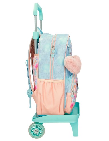 97824T1 MOCHILA ADAP. 38CM. C/CARRO. ENSO BUBBLES