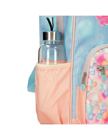 97824T1 MOCHILA ADAP. 38CM. C/CARRO. ENSO BUBBLES