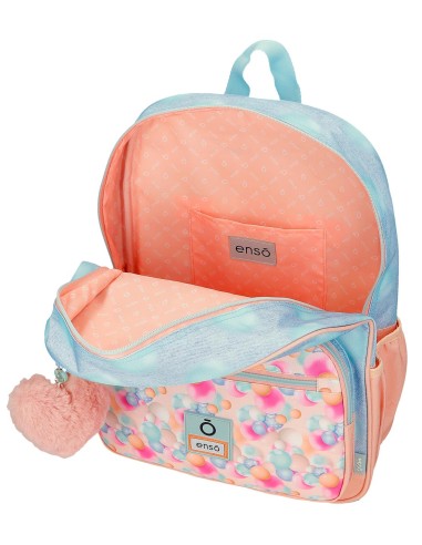 97824T1 MOCHILA ADAP. 38CM. C/CARRO. ENSO BUBBLES