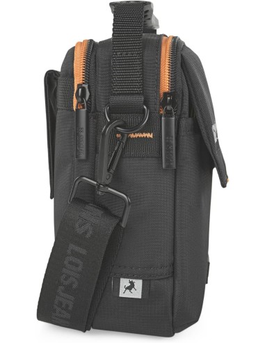 Bolso Cruzado Hombre Logan Lois Negro