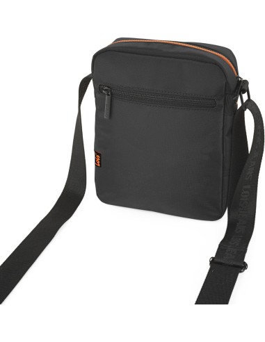 Bolso Cruzado Hombre Logan Lois Negro