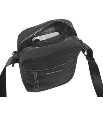 Bolso Cruzado Hombre Cedar Lois Negro/Amarillo 2