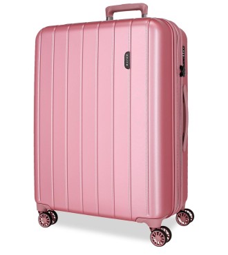 531936D TROLLEY ABS 78CM. C/EXP. 4R. MOVOM WOOD ROSA
