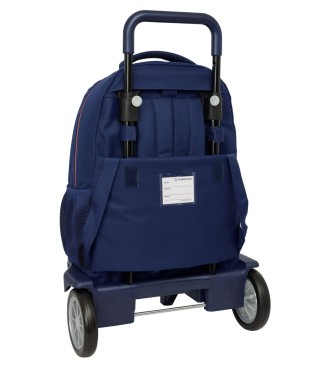 MOCHILA GDE. C/RUEDAS COMPACT EVOL. EXT. F.C.BARCELONA 2 EQUIPACION 2