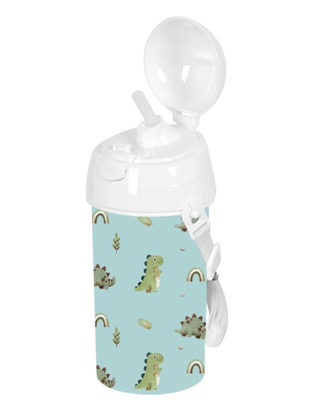 BOTELLA 500ml APERTURA AUTOM. CON PAJITA SAFTA PREESCOLAR...