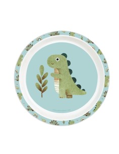 SET DE PLATOS, CUBIERTOS Y VASO SAFTA PREESCOLAR "DINOS" ... 2