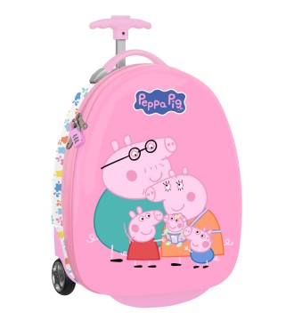 TROLLEY INFANTIL 16" PEPPA PIG "BABY PIG"