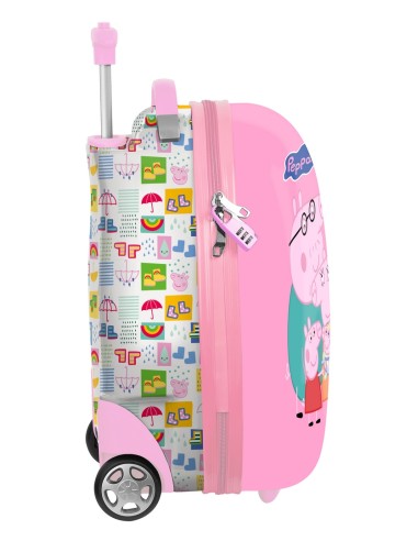 TROLLEY INFANTIL 16" PEPPA PIG "BABY PIG"