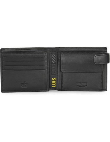 Cartera Billetero Hombre Wilson Lois Negro