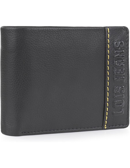 Cartera Billetero Hombre Slalok Lois Negro Cartera Billetero Hombre Slalok Lois Negro