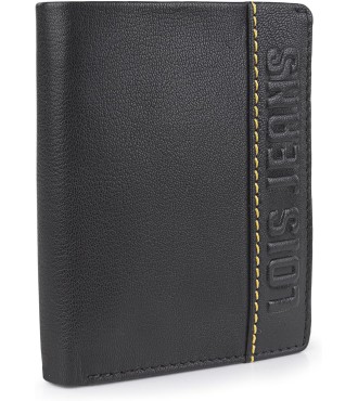 Cartera Billetero Hombre Slalok Lois Negro