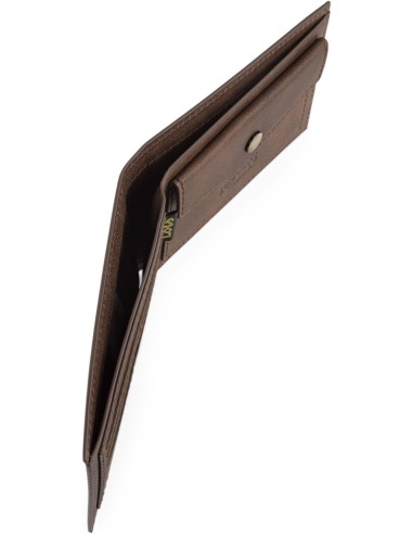 Cartera Billetero Hombre Gadsden Lois Marrón