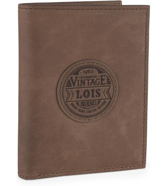 Cartera Billetero Hombre Gadsden Lois Marrón