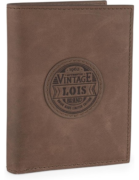 Cartera Billetero Hombre Gadsden Lois Marrón