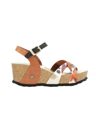 Sandalias Cuña Bio Tiras Cuero Anekke Alma TALLA:40