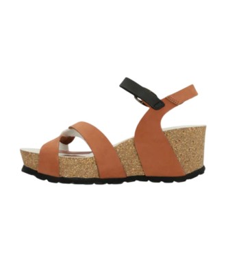 Sandalias Cuña Bio Tiras Cuero Anekke Alma TALLA:40 2