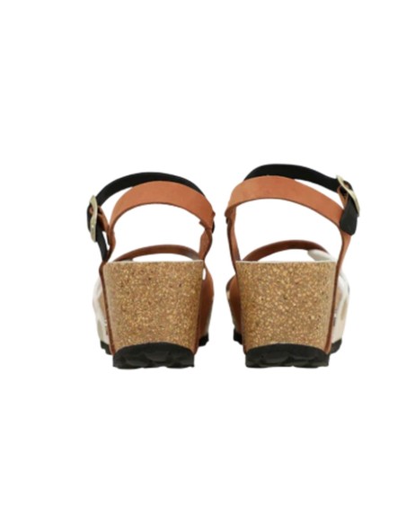 Sandalias Cuña Bio Tiras Cuero Anekke Alma TALLA:40 Sandalias Cuña Bio Tiras Cuero Anekke Alma TALLA:40