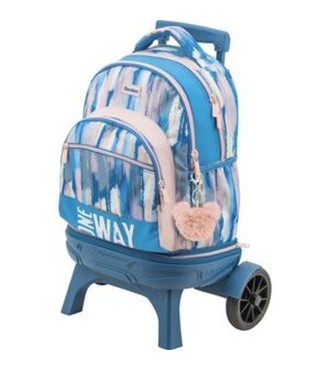 Mochila Carro Fijo Compact Desmontable Ruedas Grandes Tandem One Way