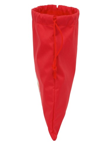 SAQUITO PLANO OSITO ROJO FELICES FIESTAS