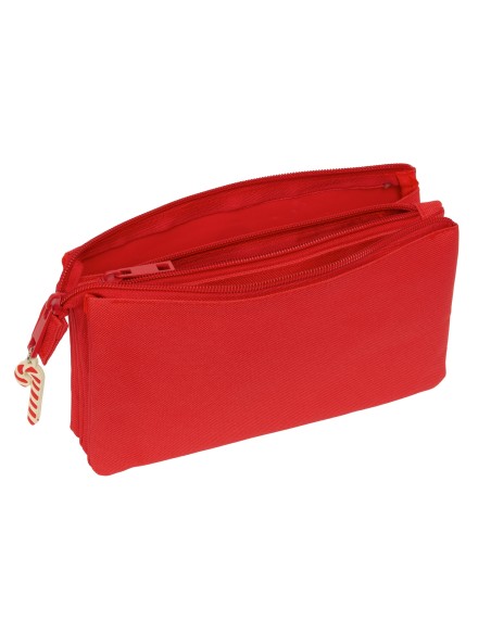 PORTATODO TRIPLE OSITO ROJO FELICES FIESTAS