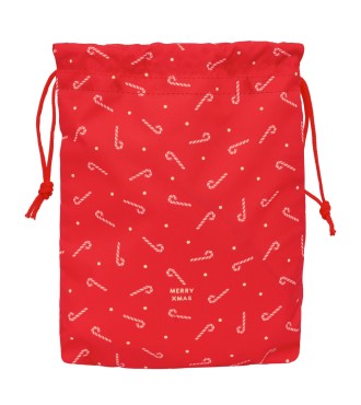 SAQUITO PLANO CARAMELOS MERRY XMAS