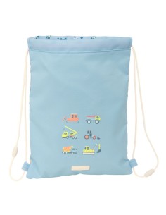 SACO PLANO JUNIOR SAFTA PREESCOLAR "GRUAS" Mochilas Saco ...