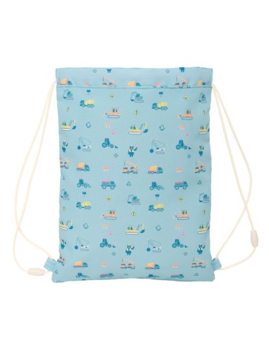 SACO PLANO JUNIOR SAFTA PREESCOLAR "GRUAS" Mochilas Saco ...