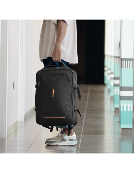 Mochila Cabina Gabol Week Eco Negro Maleta piloto portaor...