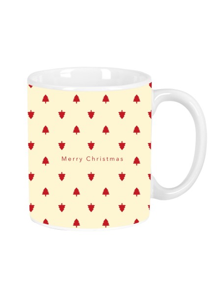 TAZA GRANDE ARBOLITOS MERRY XMAS