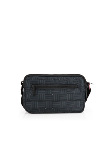 Bolso Bandolera Tres Compartimentos Mujer Gabol  Hanae Negro