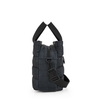 Bolso Doble Asa Corta C/Bandolera Gabol Hanae Negro 2