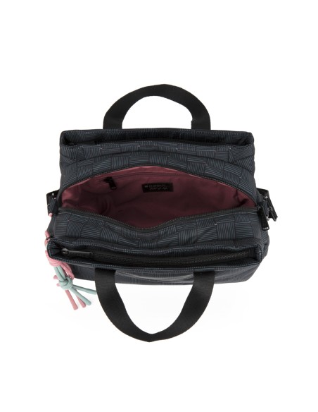 Bolso Doble Asa Corta C/Bandolera Gabol Hanae Negro Bolso Doble Asa Corta C/Bandolera Gabol Hanae Negro