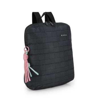 Mochila Paseo Mujer Gabol Hanae Negro