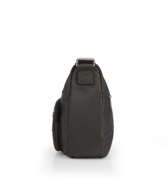 Bolso Bandolera Doble Gabol Judith Gris 2