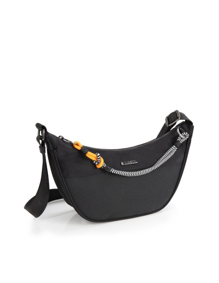 Bolso Gondola Pequeño Gabol Aisha Negro Bolso Gondola Pequeño Gabol Aisha Negro