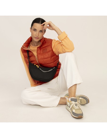 Bolso Gondola Pequeño Gabol Aisha Negro Bolso Gondola Pequeño Gabol Aisha Negro