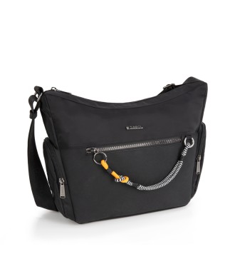 Bolso Bandolera Cruzado Mujer Gabol Aisha Negro