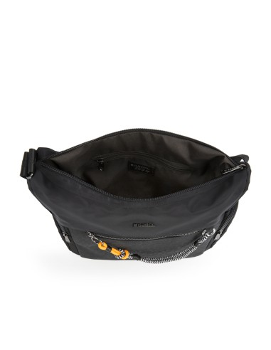 Bolso Bandolera Cruzado Mujer Gabol Aisha Negro