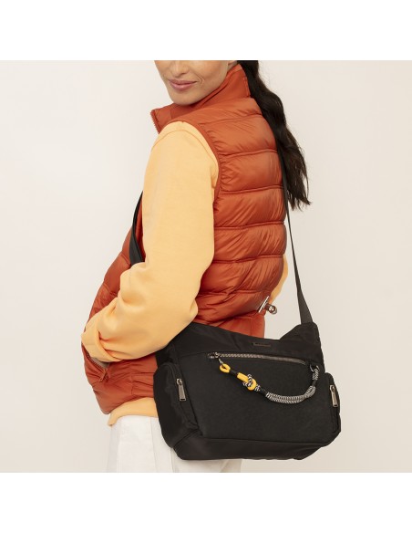 Bolso Bandolera Cruzado Mujer Gabol Aisha Negro Bolso Bandolera Cruzado Mujer Gabol Aisha Negro