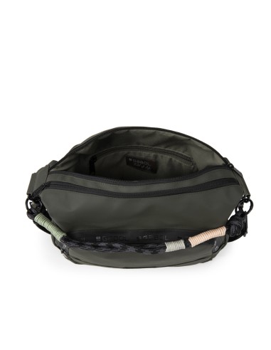 Bolso Un Asa + Bandolera Dos Compartimentos Mujer Gabol Mina Kaki