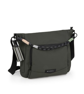Bolso Un Asa + Bandolera Mujer Gabol Mina Kaki